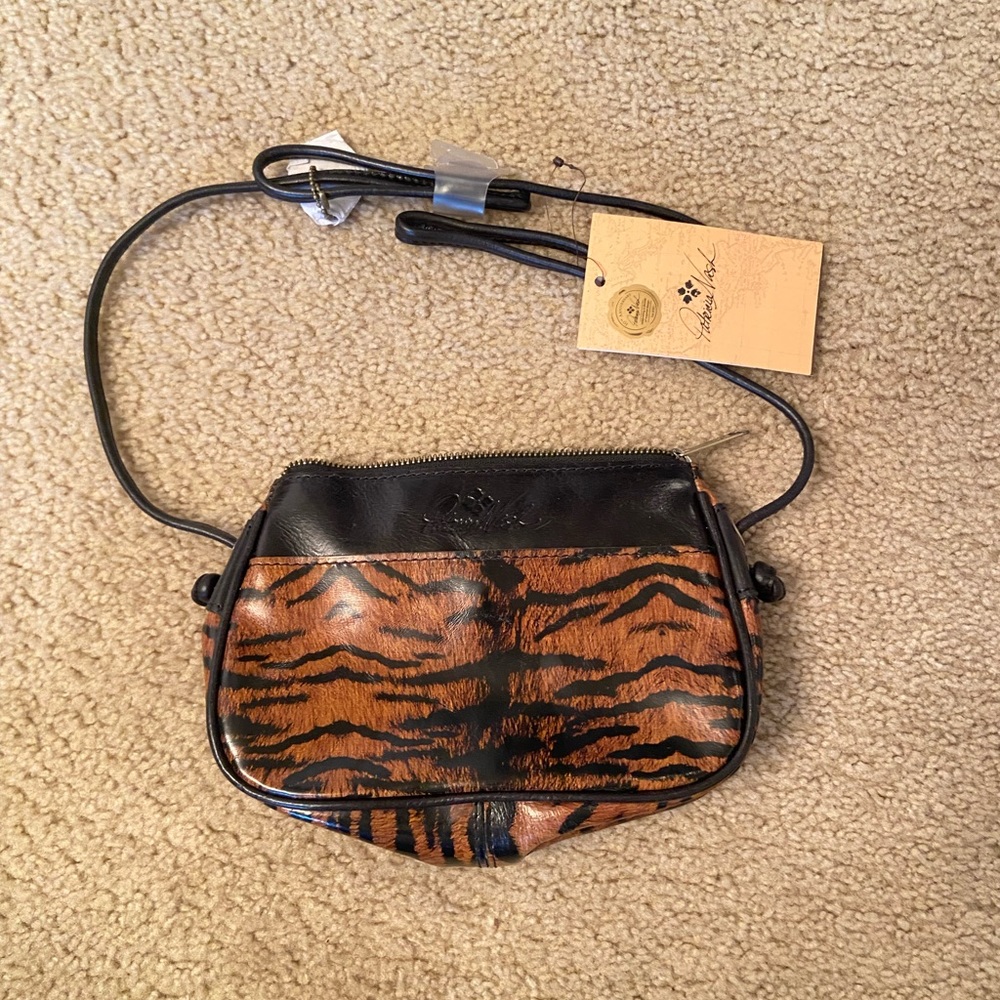 Patricia Nash Tiger print purse